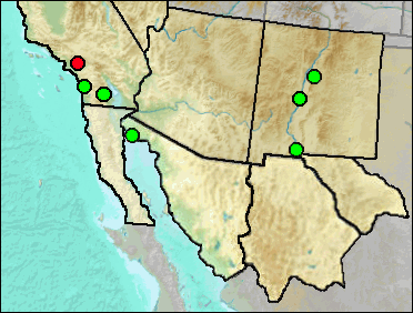 Pleistocene distribution of Mammuthus meridionalis