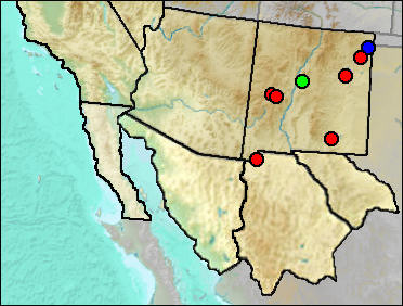 Regional Pleistocene distribution of Osteichthyes