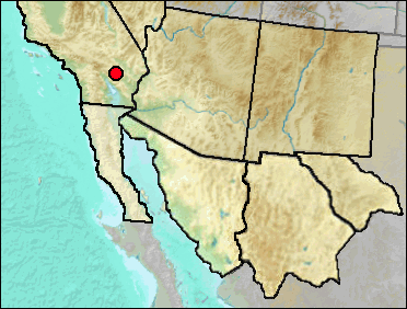 Location of Pinto Basin, Joshua Tree National Monument.