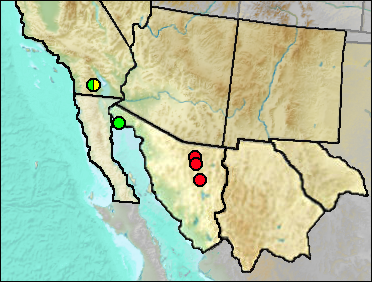 Regional distribution of Pleistocene fossil Trachemys scripta