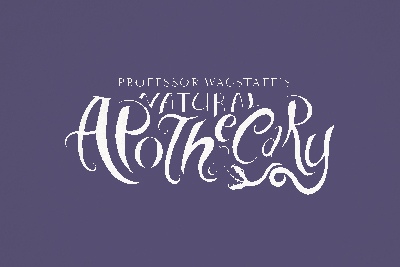 Professor Wagstaff's Natural Apothecary Logo & Stationary