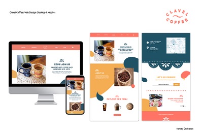 Clavel Coffee: Website Design