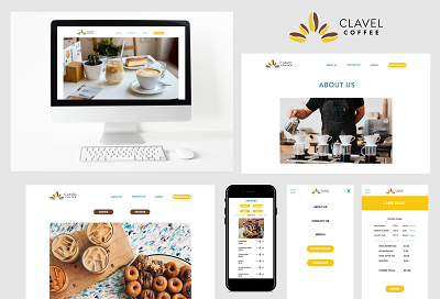 Clavel Coffee Website