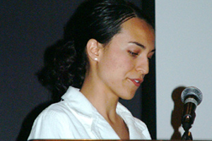 Marisela Gutiérrez presents at Llano Estacado Conference 2006