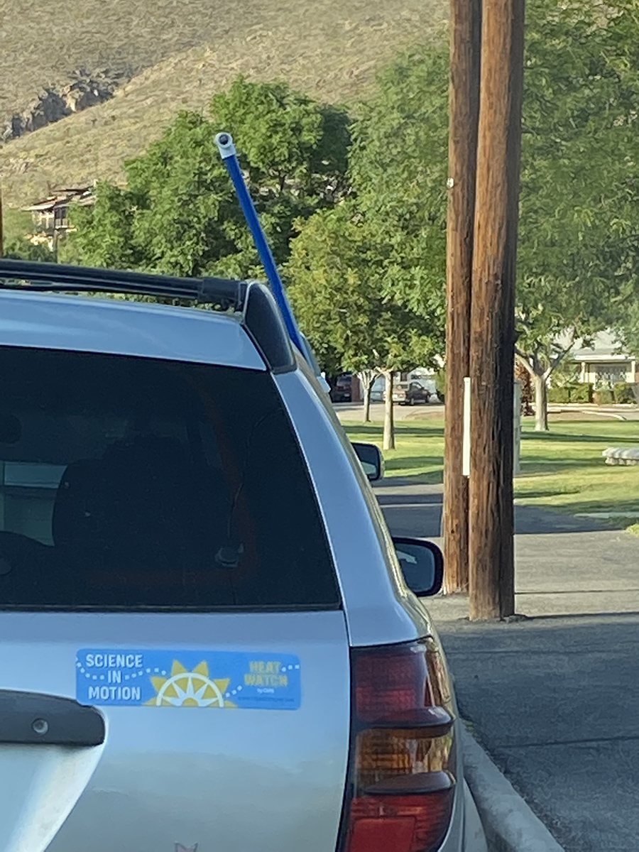 LABS Masters Students Volunteering as Citizen Scientists Measuring Urban Heat in El Paso