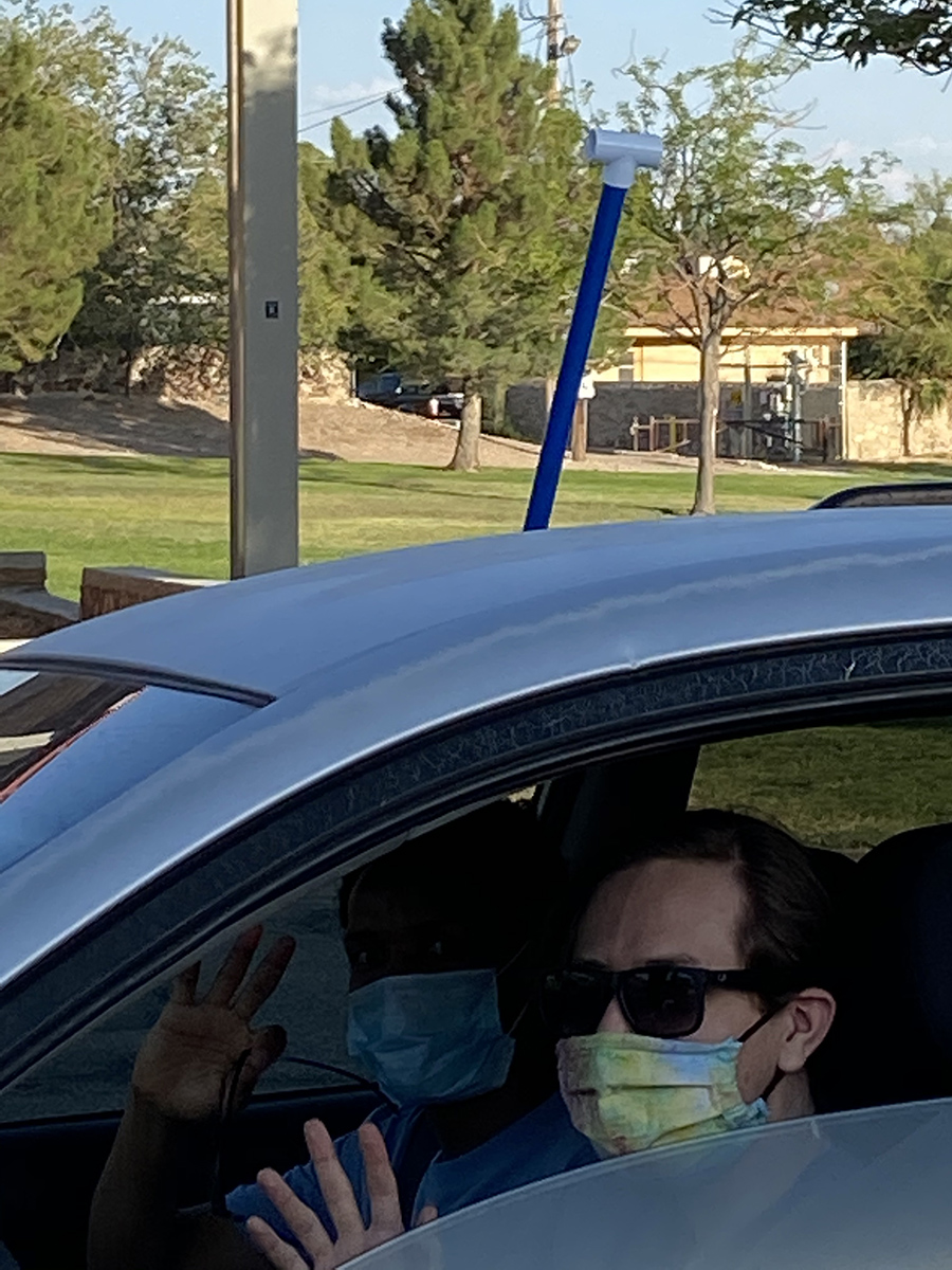 LABS Masters Students Volunteering as Citizen Scientists Measuring Urban Heat in El Paso