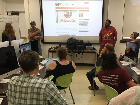 U.S. journalism professors come to UTEP for latest in new media training
