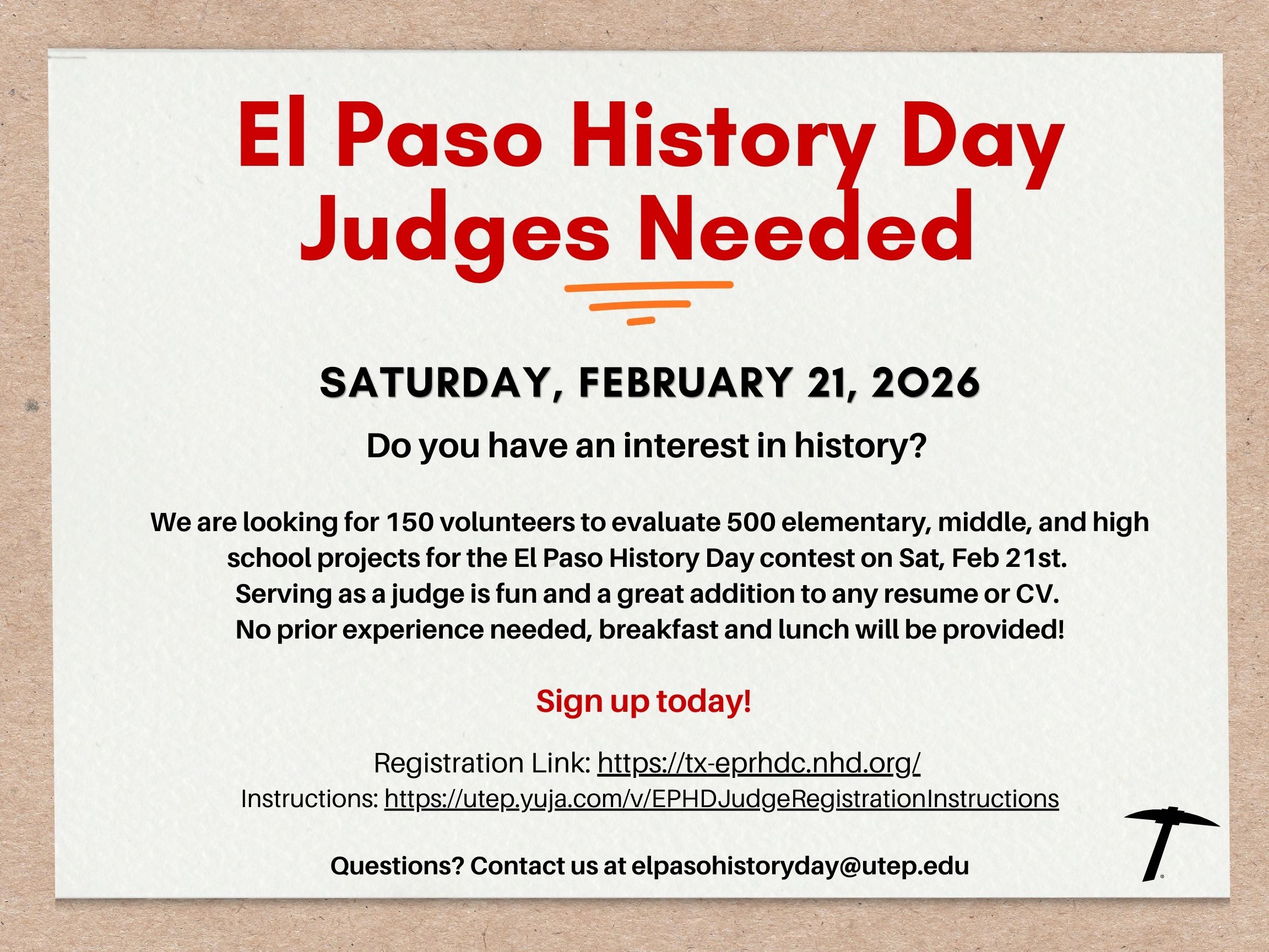 El Paso Hisotry day