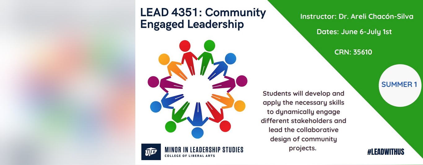 LEAD 4351: Community Engaged Leadership - Summer 1 