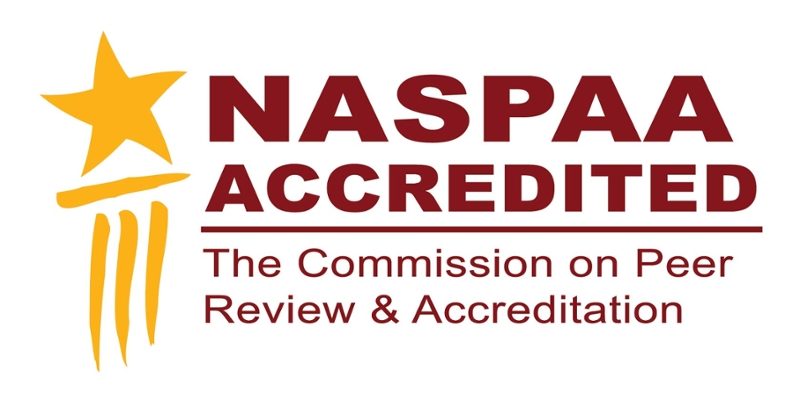 NASPAA Acredited - The Commission on Peer Review and Acreditation
