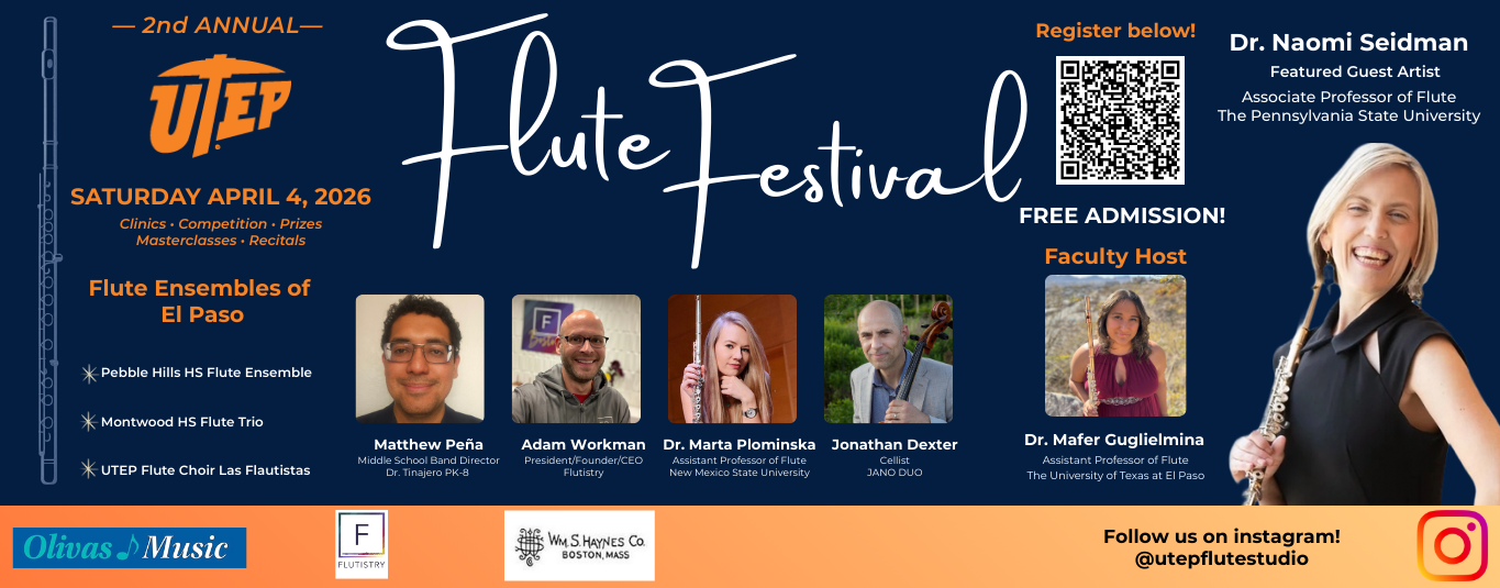 Register for the 2026 Flute Festival! 