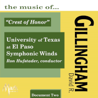 Album Cover for The Music of David R. Gillingham, Vol. 2: Crest of Honor (2012)