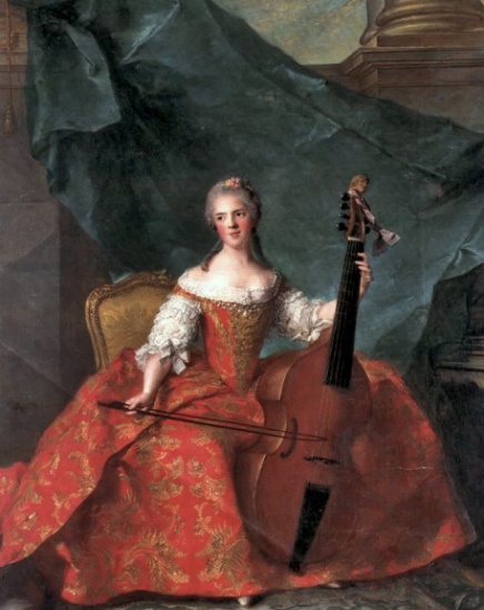 viola da gamba painting
