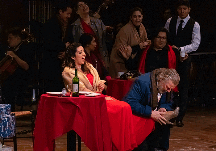 Musetta in Act 2 of LA BOHEME, Spring 2019