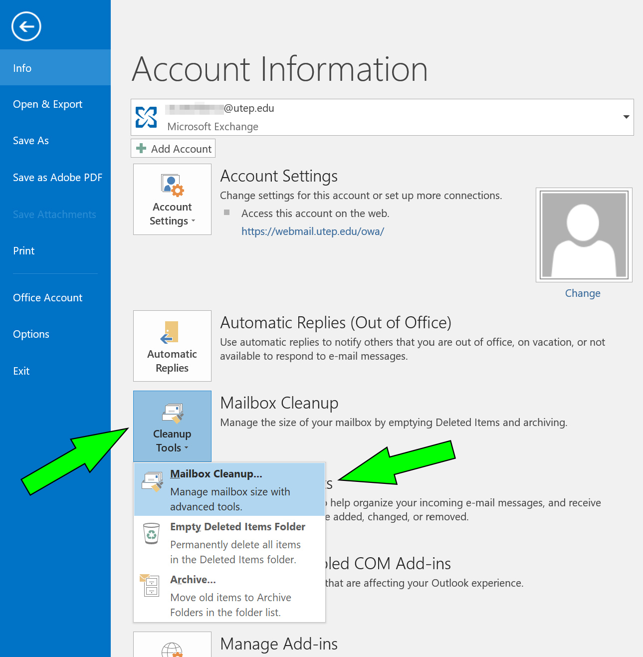 How To Check Mailbox Size In Office 365 Portal Design Talk