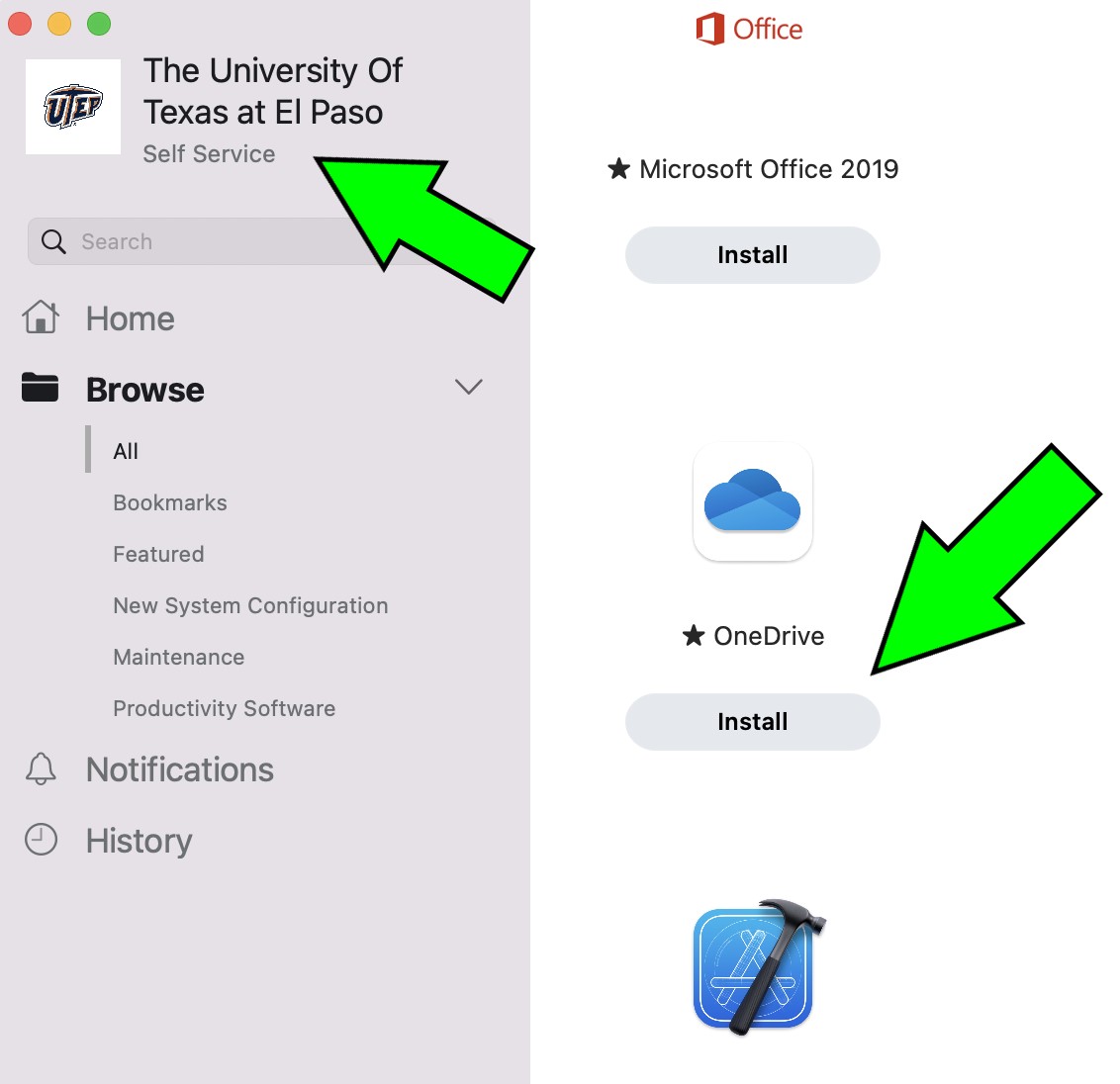 setting up one drive