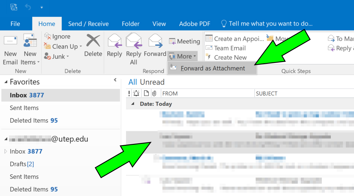 Reporting Suspicious Emails to Information Security