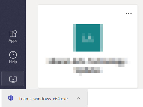 ms teams install windows 10