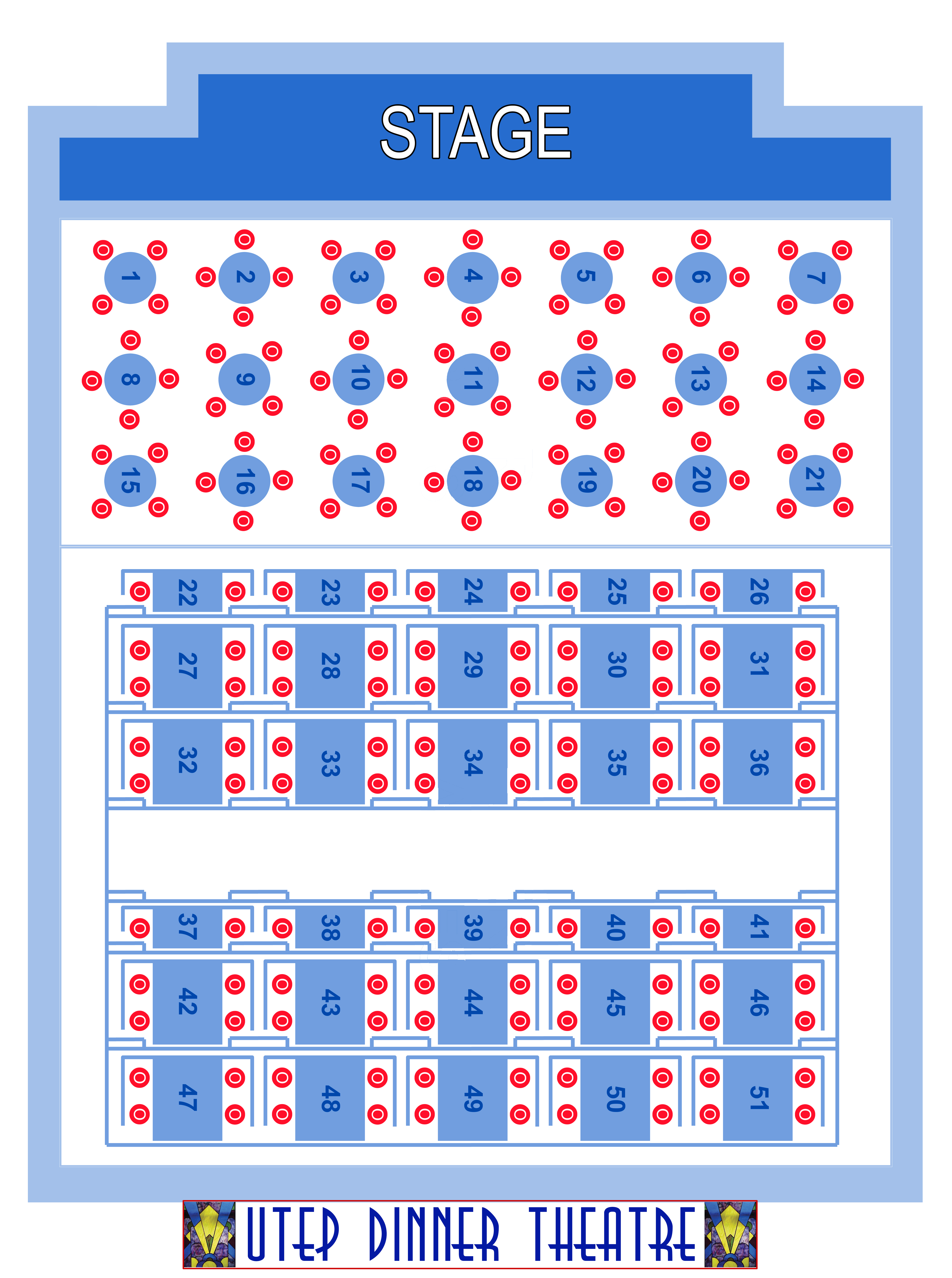 El Paso County Coliseum Seating Chart Row