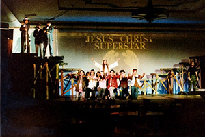 The Cast of The UTEP Dinner Theatre production of Jesus Christ Superstar