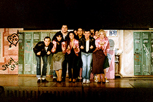 The Cast of The UTEP Dinner Theatre production of Grease