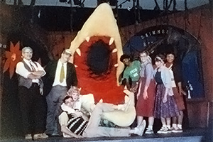 The Cast of The UTEP Dinner Theatre production of Little Shop of Horrors