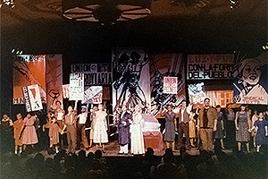 The Cast of The UTEP Dinner Theatre production of Evita
