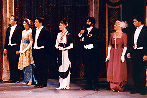 The Cast of The UTEP Dinner Theatre production of My Fair Lady