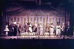 The Cast of The UTEP Dinner Theatre production of My Fair Lady