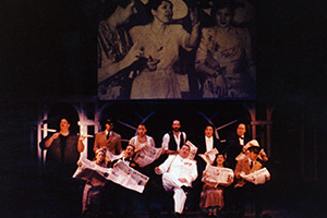 The Cast of The UTEP Dinner Theatre production of Evita