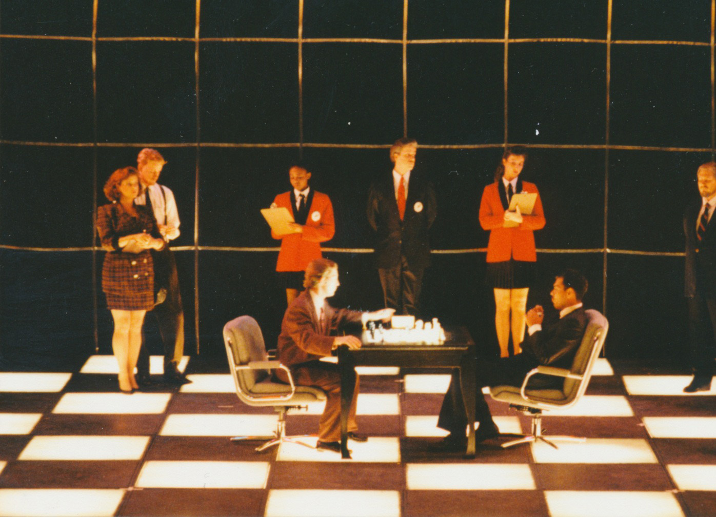 The Cast of The UTEP Dinner Theatre production of Chess