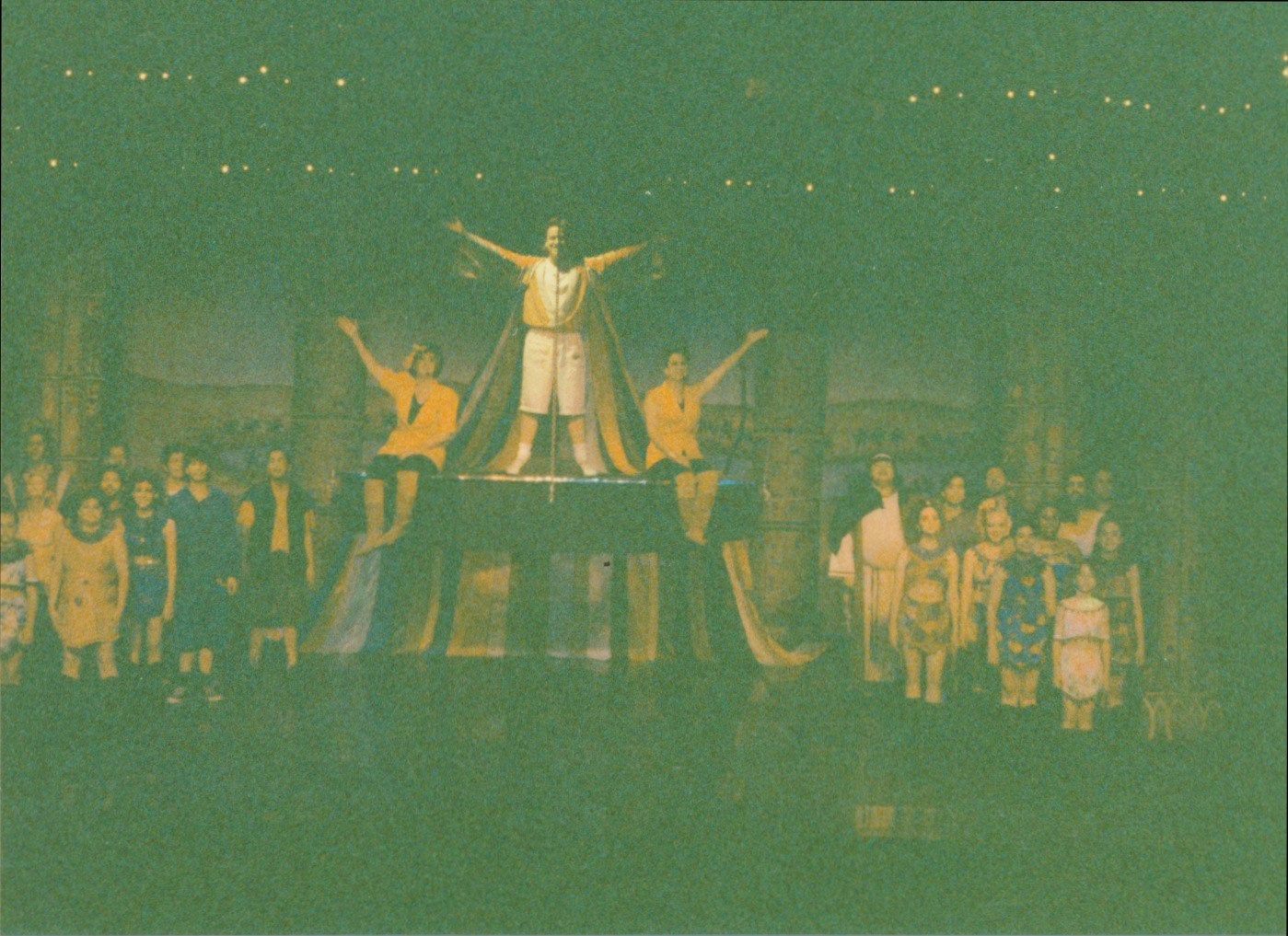 The Cast of The UTEP Dinner Theatre production of Joseph and the Amazing Technicolor Dreamcoat / 10th Anniversary