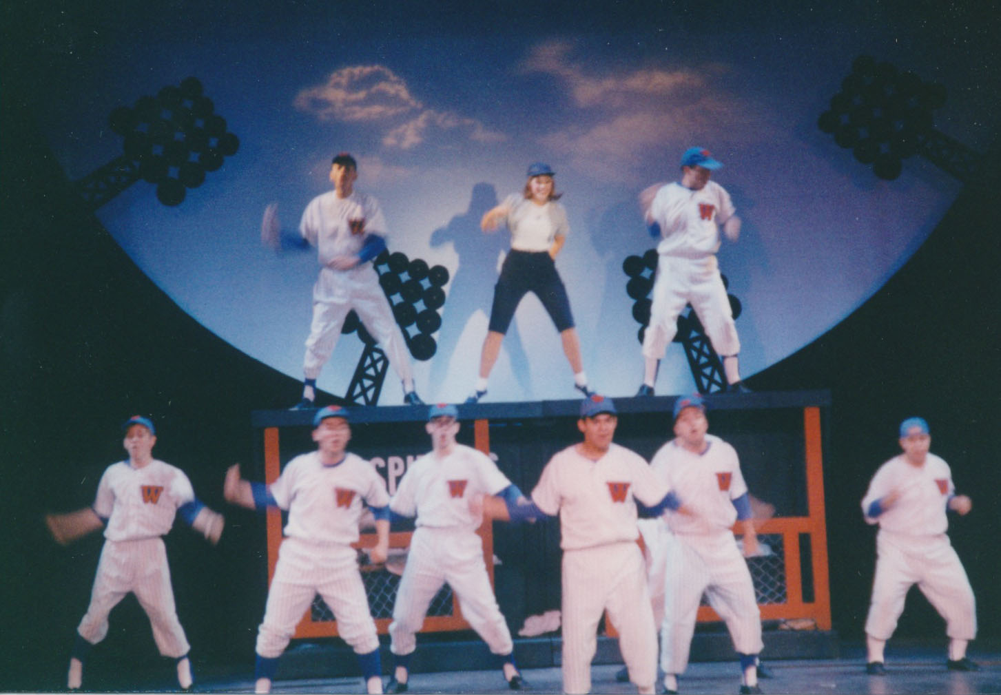 The Cast of The UTEP Dinner Theatre production of Damn Yankees