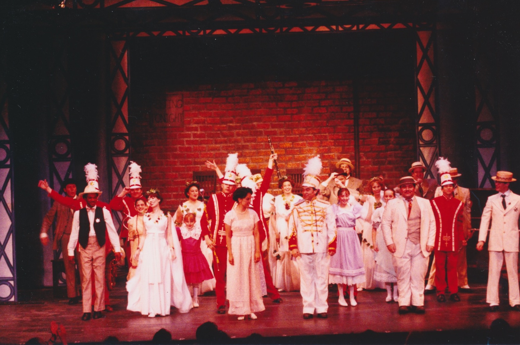 The Cast of The UTEP Dinner Theatre production of The Music Man