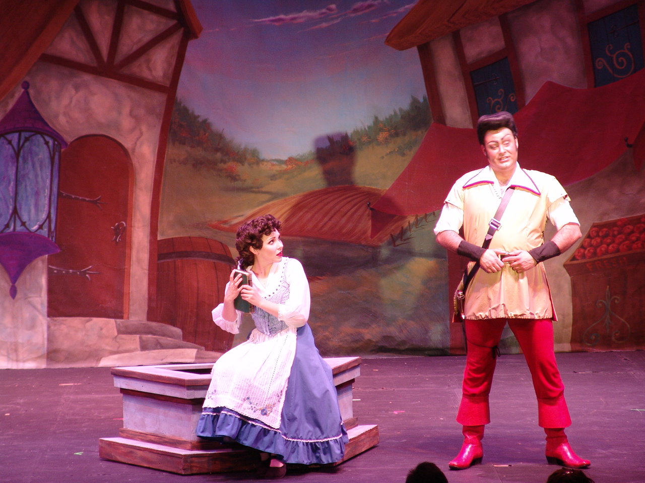 The Cast of The UTEP Dinner Theatre production of Disney's Beauty and The Beast