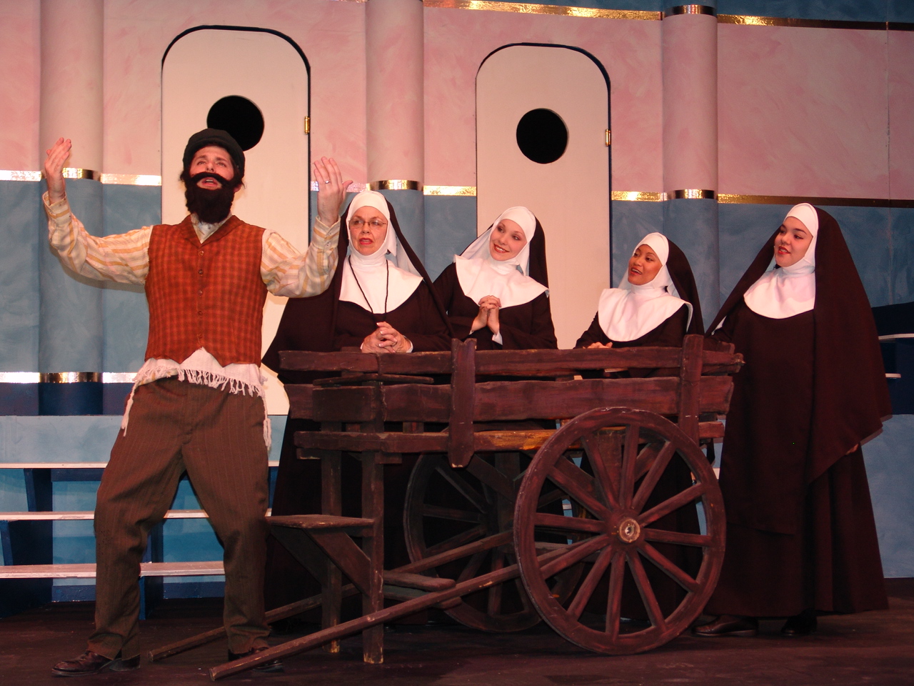 The Cast of The UTEP Dinner Theatre production of Meshuggah Nuns