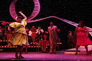 The Cast of The UTEP Dinner Theatre production of Ain't Misbehavin'