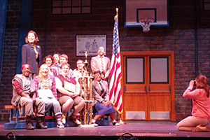 The Cast of The UTEP Dinner Theatre production of The 25th Annual Putnam County Spelling Bee