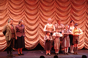 The Cast of The UTEP Dinner Theatre production of The Sound of Music
