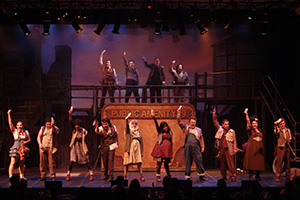 The Cast of The UTEP Dinner Theatre production of Urinetown