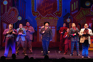 The Cast of The UTEP Dinner Theatre production of Guys and Dolls