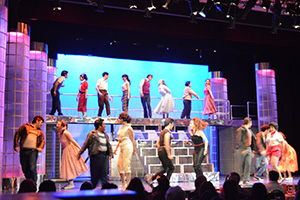 The Cast of The UTEP Dinner Theatre production of Grease