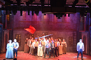 The Cast of The UTEP Dinner Theatre production of Les Miserables