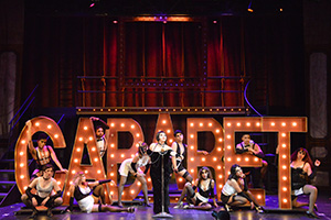 The Cast of The UTEP Dinner Theatre production of Cabaret