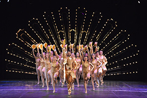 The Cast of The UTEP Dinner Theatre production of A Chorus Line