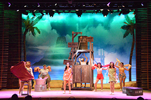 The Cast of The UTEP Dinner Theatre production of South Pacific