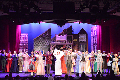 The Cast of The UTEP Dinner Theatre production of Hello Dolly!