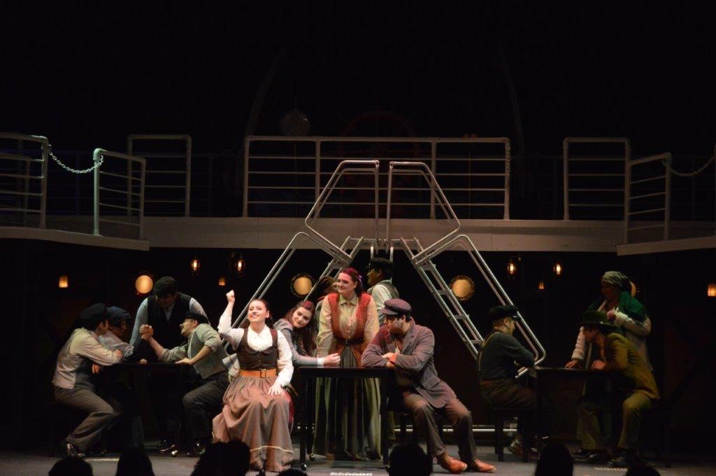 The Cast of The UTEP Dinner Theatre production of Titanic