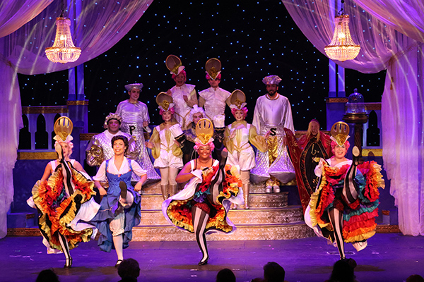 The Cast of The UTEP Dinner Theatre production of Beauty and the Beast