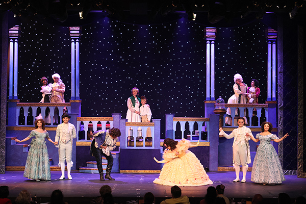 The Cast of The UTEP Dinner Theatre production of Beauty and the Beast